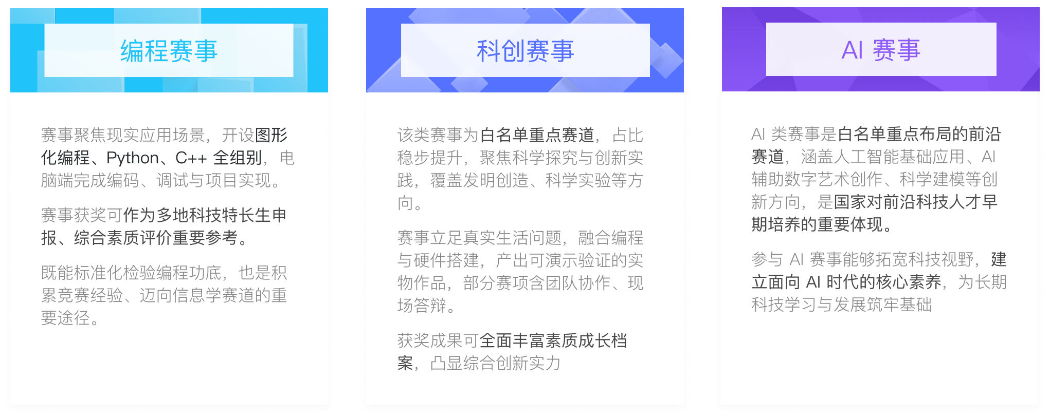 竞赛类型
